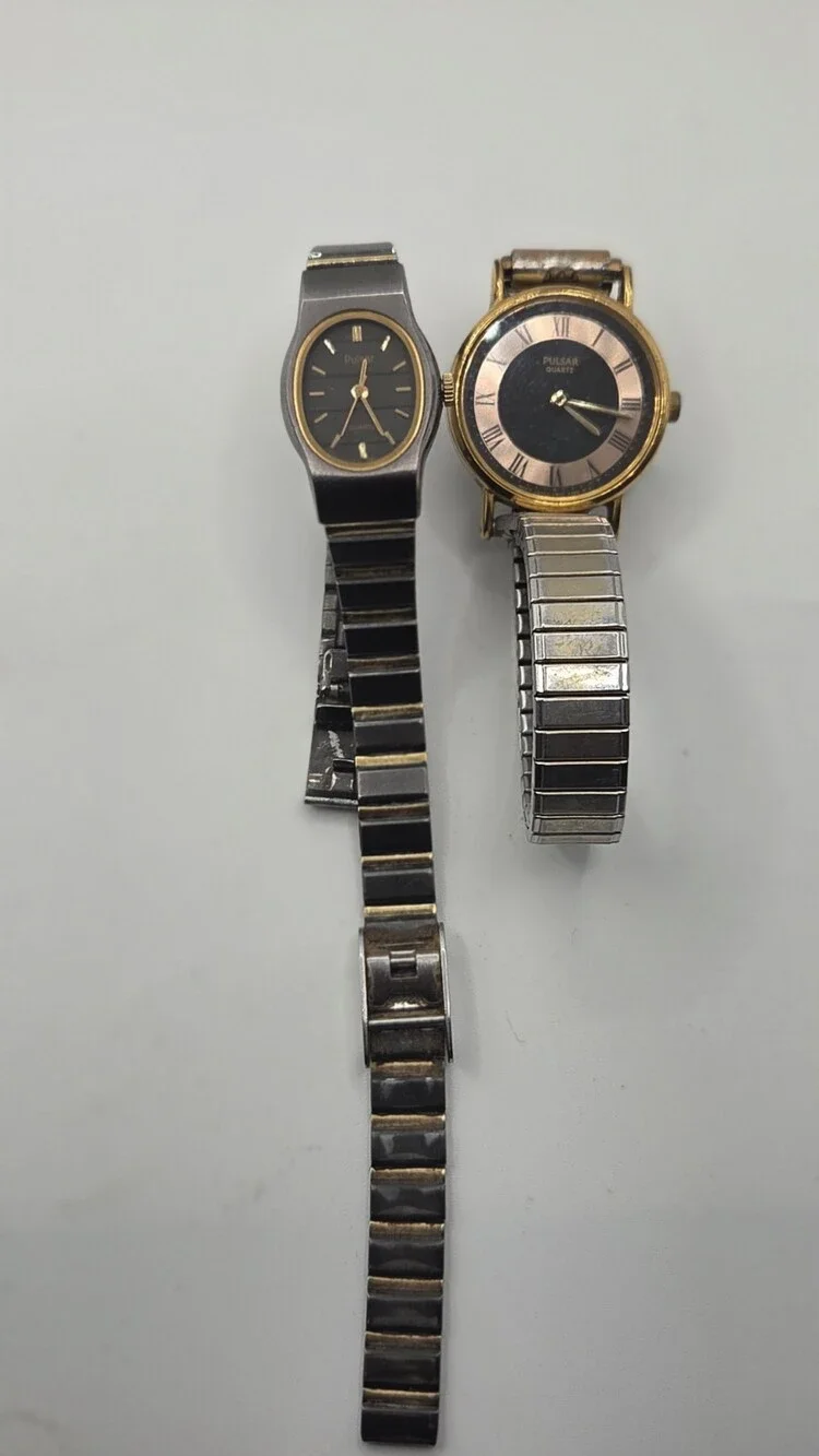 Watch Lot Timex Bulova Citizen Seiko Pulsar Vintage Mixed Women Watches